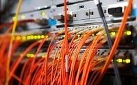 Cabling in a server room